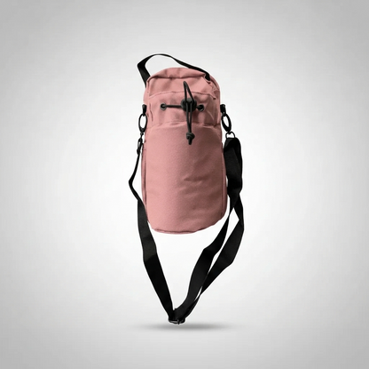 Bolso magnético deportivo Gymtonic color rosado con correa ajustable crossbody