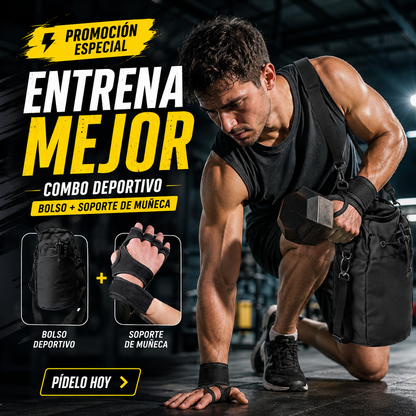 Pack Fuerza | Bolso Magnético + Guantes