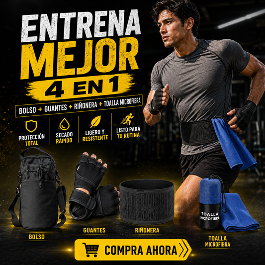 Pack Completo GymTonic | 4 Accesorios