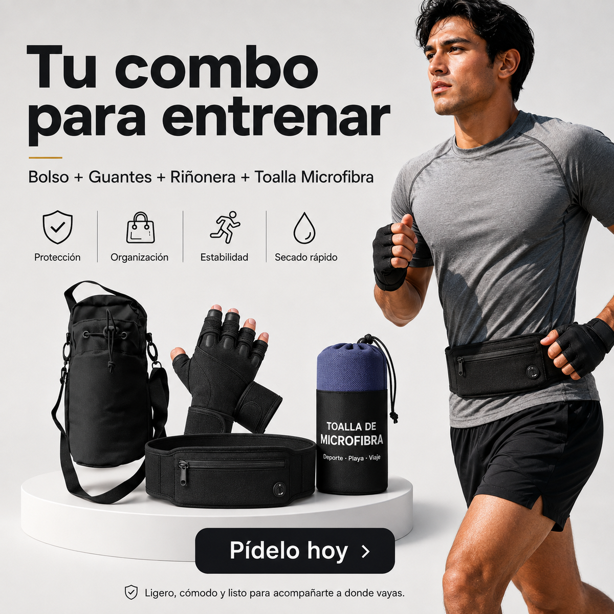 Pack Completo GymTonic | 4 Accesorios