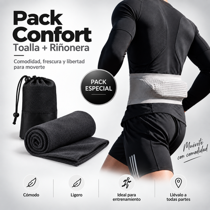 Pack Confort | Toalla + Riñonera