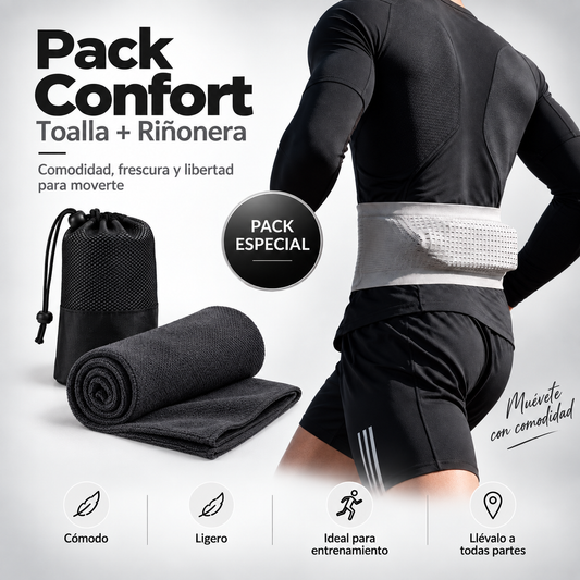 Pack Confort | Toalla + Riñonera